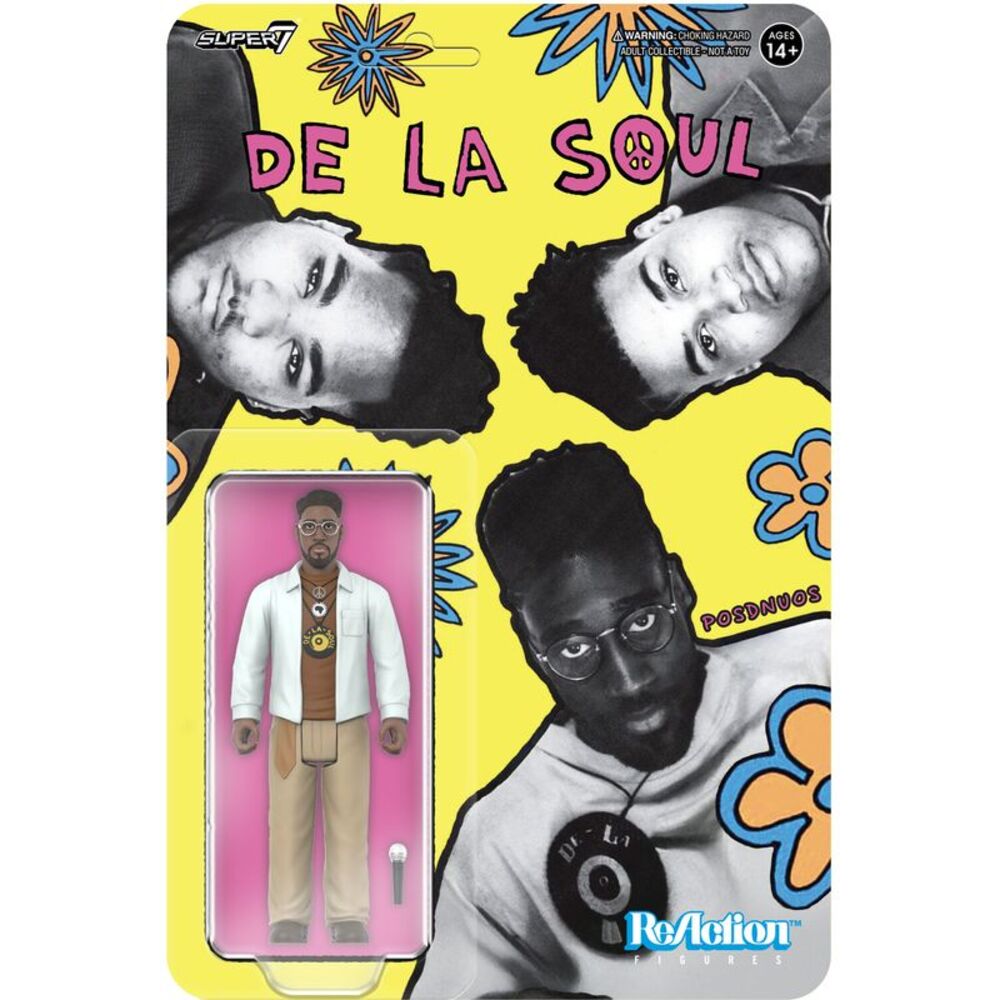 De La Soul - Super7 - De La Soul - ReAction Figures Wv1 - Kelvin Posdnuos Mercer